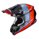 Casque cross Scorpion VX-16 EVO AIR GEM Noir / Rouge