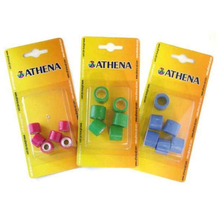 Kit 8 galets Athena 25x14,9 12 grs