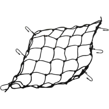 Filet de casque EMGO CARGO NET 38 x 38 cm noir