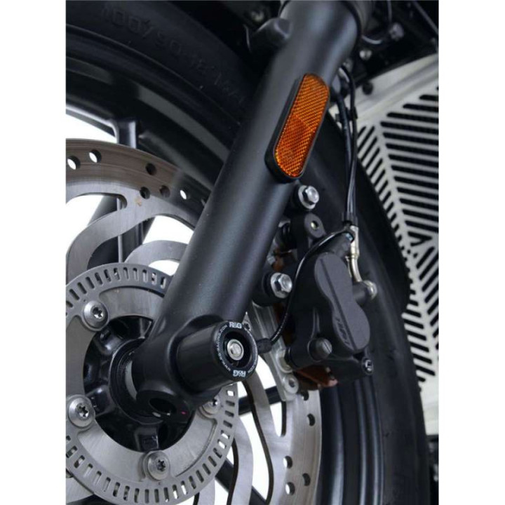 Fork protection R&G Racing (FP0189BK) Triumph Street Twin
