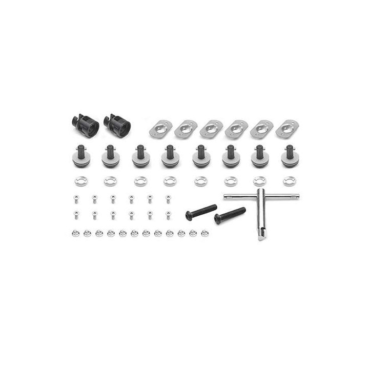 Kit fixation Givi 09RKIT pour supports valises Givi PL/PLO/PLX/PLCAM