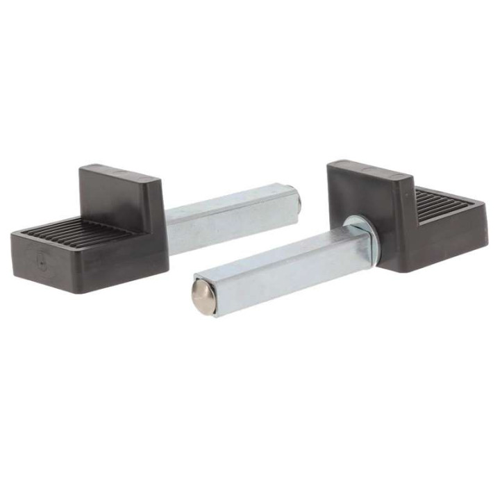 Supports caoutchouc L pour béquille arrière Bihr