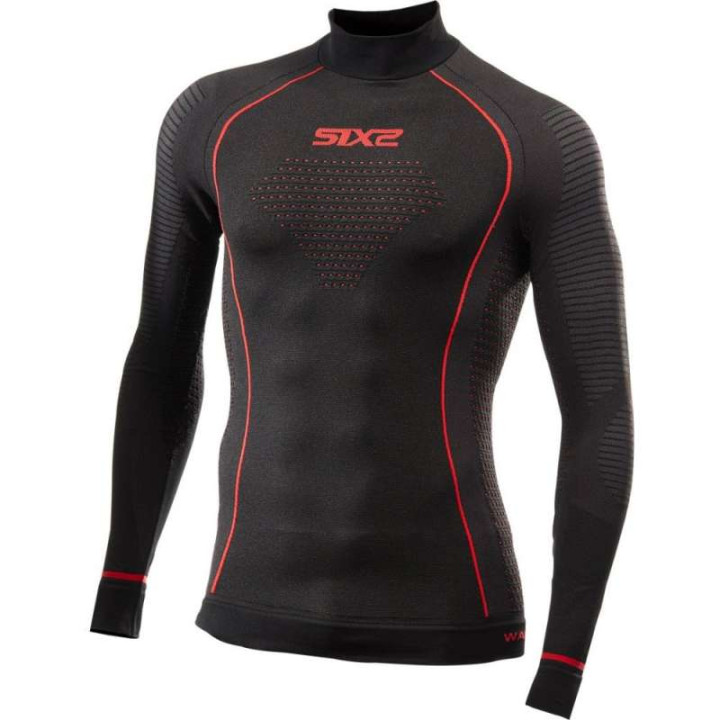 Maillot thermique moto SIXS TS3W CU BLACK CARBON
