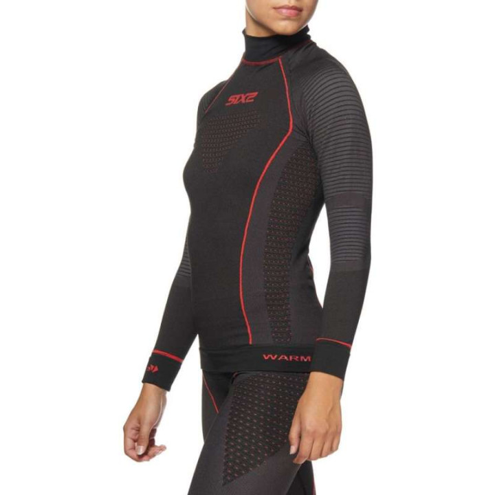 Maillot thermique moto SIXS TS3W CU BLACK CARBON