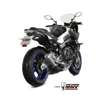Silencieux homologué Mivv MK3 Inox (Y.057.LM3X) Yamaha MT-10