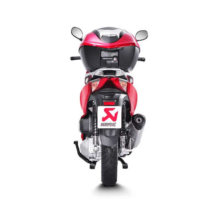 Akrapovic Inox Honda SH300i 16- approved muffler