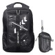 Pack pilote Bagster Sac à dos COMPAK + Sacoche cuisse D-LINE Noir/Blanc