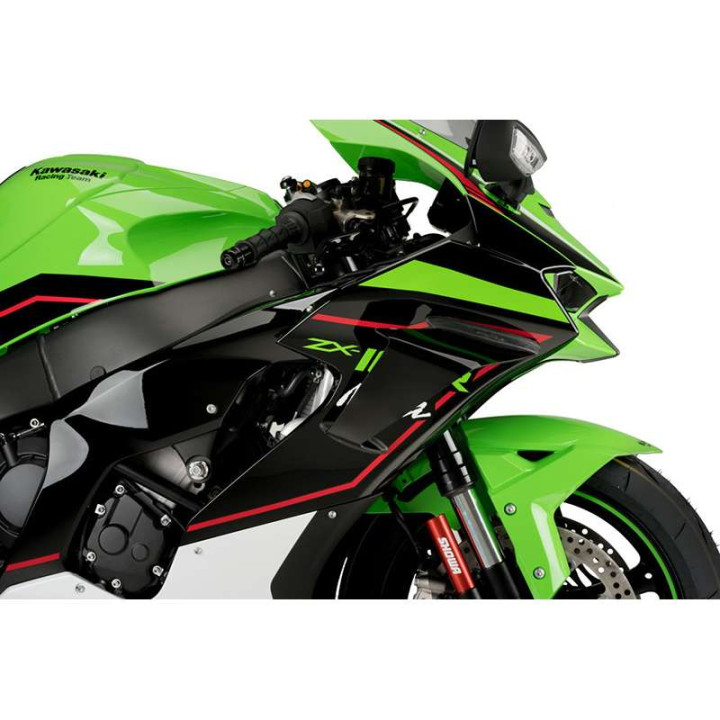 Ailerons latéraux Puig DOWNFORCE RACE (20543) Kawasaki ZX10 R 21-