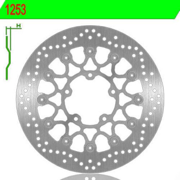 Front brake disc NG 1253 Triumph 800 TIGER 10-