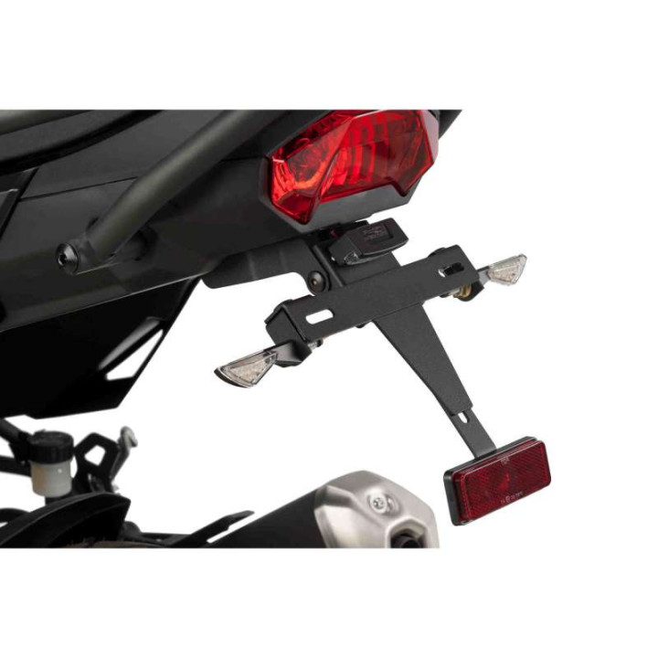 Support de plaque Puig 9475N Kawasaki X-VERSYS 17-18  Support de plaque Puig 9475N Kawasaki X-VERSYS 17-18