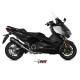 Ligne complète Mivv OVAL Inox noir (Y.061.LVC) Yamaha T-Max 530