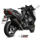 Ligne complète Mivv OVAL Inox noir (Y.061.LVC) Yamaha T-Max 530