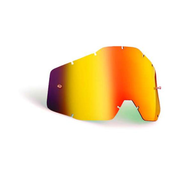 Ecran Iridium Rouge pour masque FMF VISION POWERBOMB / POWERCORE