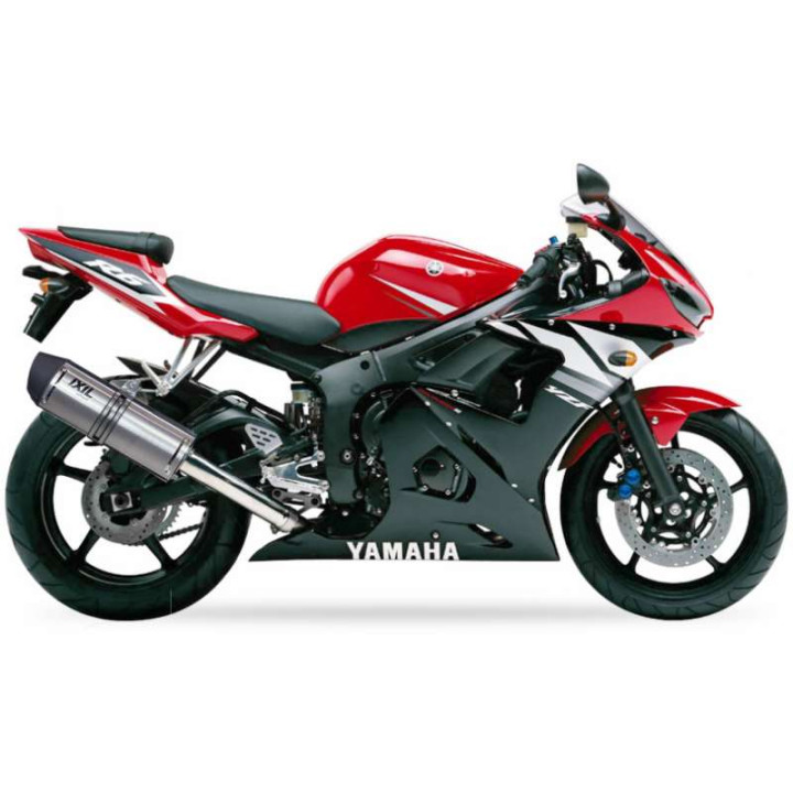 Silencieux homologué Ixil SOVE inox (OY9053VSE) Yamaha YZF-R6 03-08