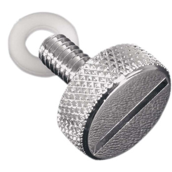 Vis à main de selle chrome MUSTANG 1/4" -28 Vis à main de selle chrome MUSTANG 1/4" -28