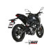 Ligne complète Mivv MK3 Inox noir (H.076.SM3B) Honda CB125R Neo Sports Café