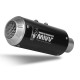 Ligne complète Mivv MK3 Inox noir (H.076.SM3B) Honda CB125R Neo Sports Café