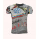 Tee-shirt Acerbis SP CLUB ROADRACE Gris