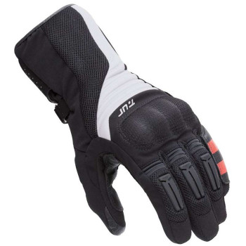 Gants moto T.UR TR-P HYDROSCUD Noir/Gris