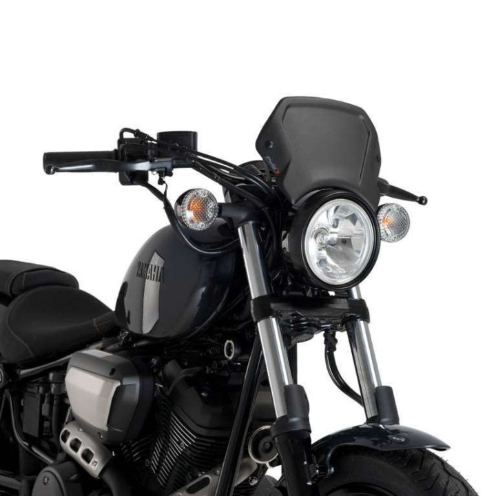 Plaque frontale aluminium Puig (3813) Yamaha XV950