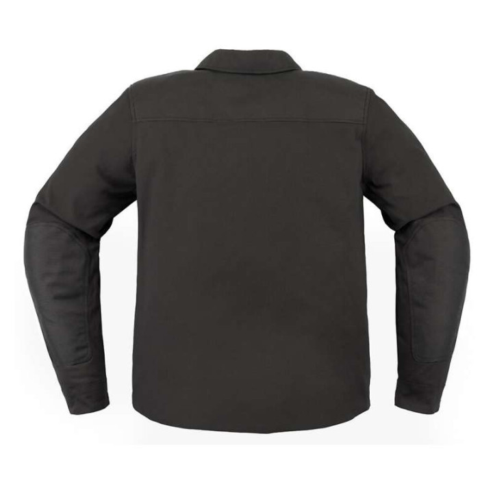 Icon UPSTATE CANVAS BLACK motorcycle shirt Icon UPSTATE CANVAS BLACK motorcycle shirt
