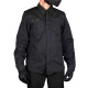 Icon UPSTATE CANVAS BLACK motorcycle shirt