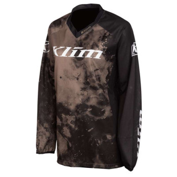 Maillot moto cross femme Klim WOMEN'S XC LITE CORROSION WARM GRAY