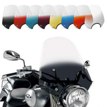 Pare-brise Memphis Shades Sportshield BIG SHOT / phare 9" Pare-brise Memphis Shades Sportshield BIG SHOT / phare 9"