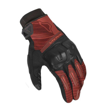 Gants moto Macna ATTILA RTX Noir/Rouge