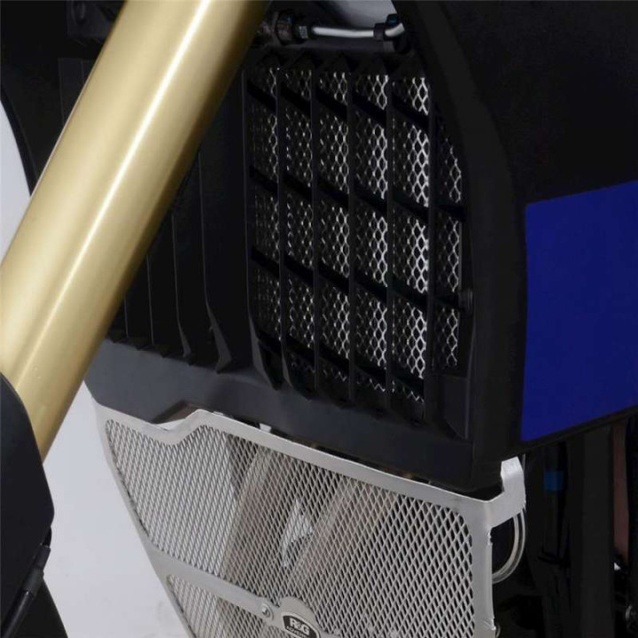 Radiator cover R&amp-G Black (RAD0251BK) Yamaha TÉNÉRÉ 700