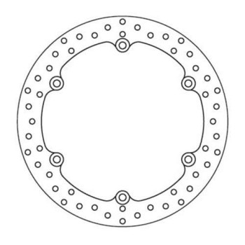 Disque de frein avant Brembo Série Oro 68B407K3 CB/CBR650F