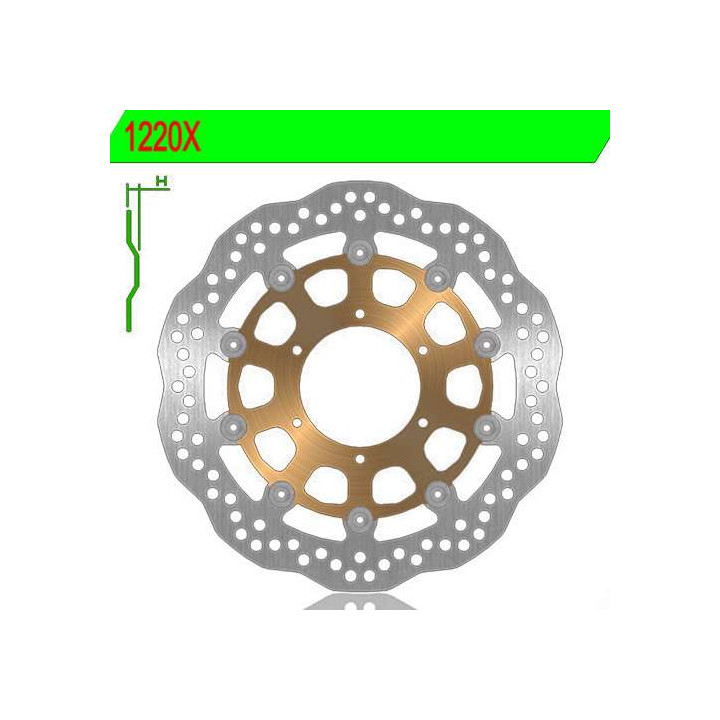 Front brake disc NG 1220X CBR1000RR