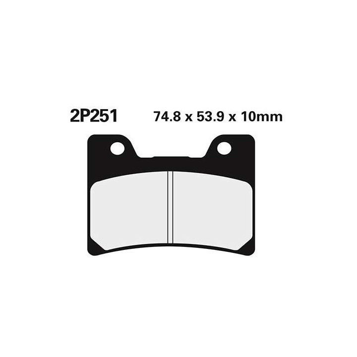 Brake plates sinter Nissin 2P-251ST