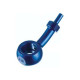 Elbowed alu brake connection 25° 10mm DFR03
