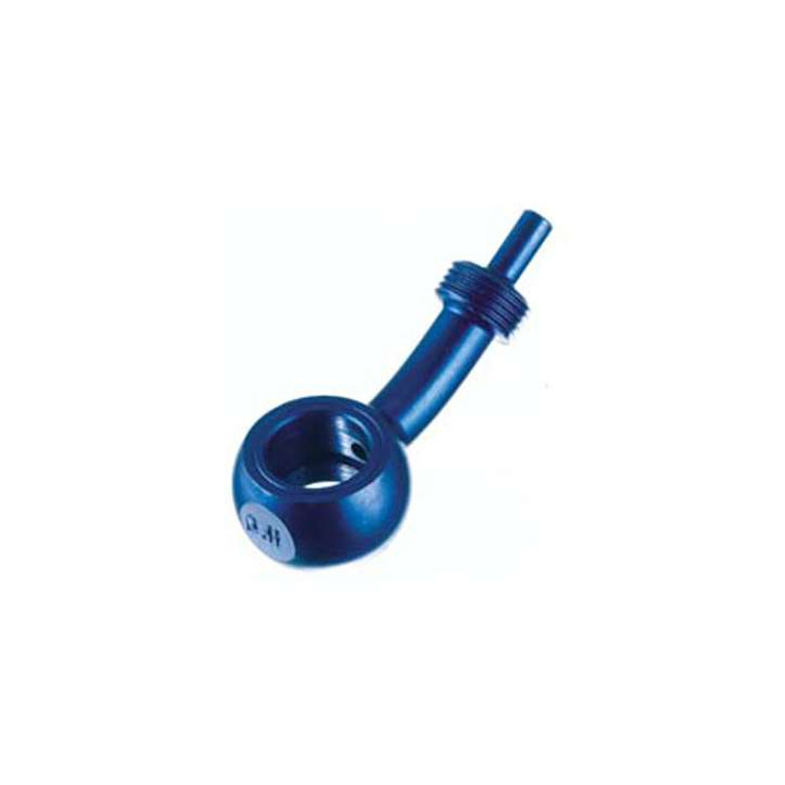 Elbowed alu brake connection 25° 10mm DFR03