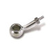 Elbowed alu brake connection 25° 10mm DFR03