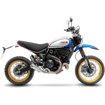 LeoVince LV-10 Inox muffler (15254) Ducati Scrambler Desert Sled