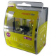Ampoules phare vintage jaune H4 (x2) 12V 55/60W P43T