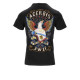 Tee-shirt Acerbis SP CLUB EAGLE Noir