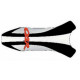 Saddle cover Bagster (2110J) Silver/Black/Red Honda CBR600/CBR 600 F 01