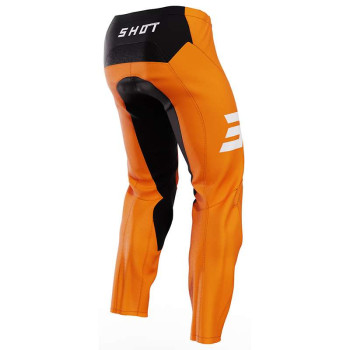 Pantalon moto cross Shot RAW ESCAPE ORANGE