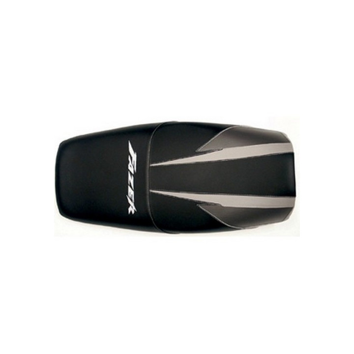 Housse de selle Bagster (2131A) Gris Clair/Noir/Anthracite/Lettres Blanches Yamaha FZS FAZER 600 02-03