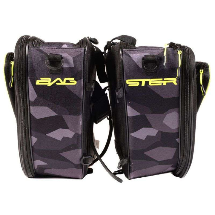 Sacoches cavalières Bagster RIVAL 20-30 litres Noir/camo