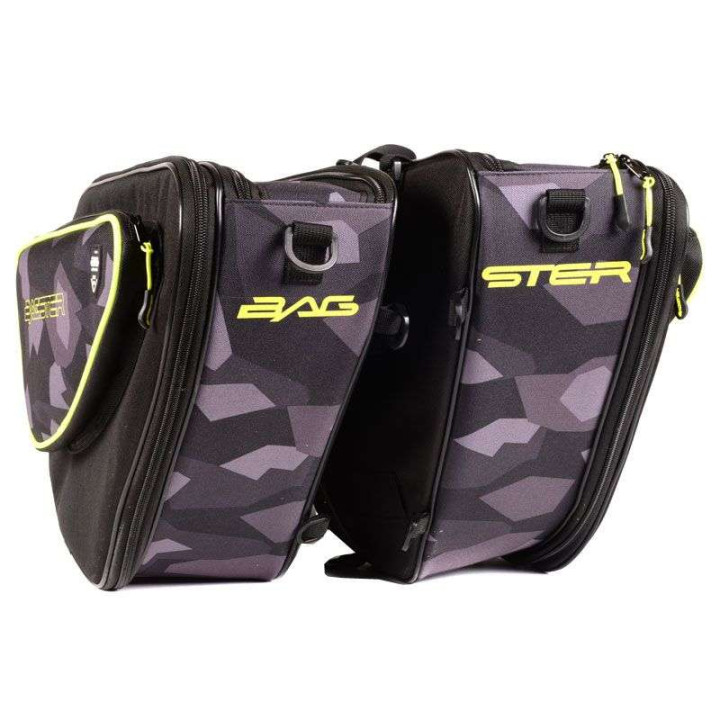 Sacoches cavalières Bagster RIVAL 20-30 litres Noir/camo