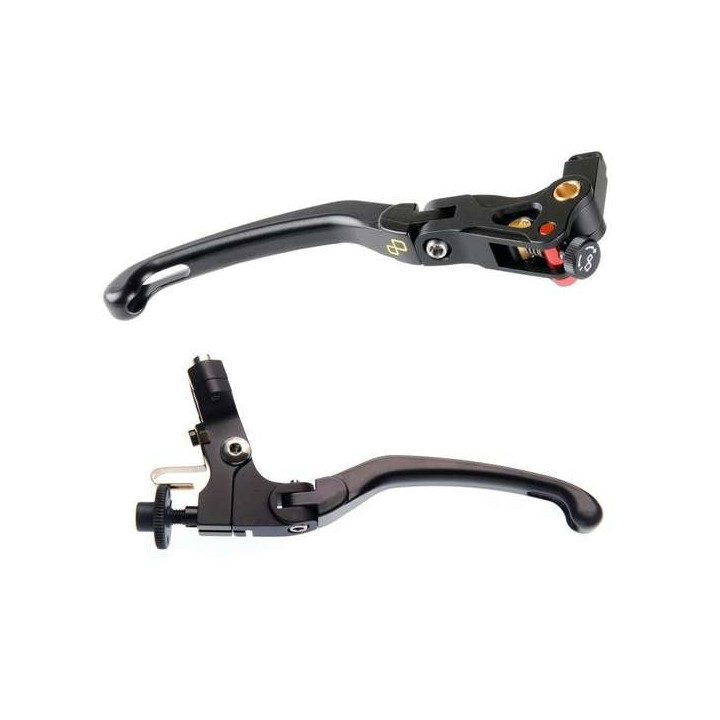 Leviers repliables frein et embrayage LighTech (KLEV102J) BMW S1000R/RR/XR