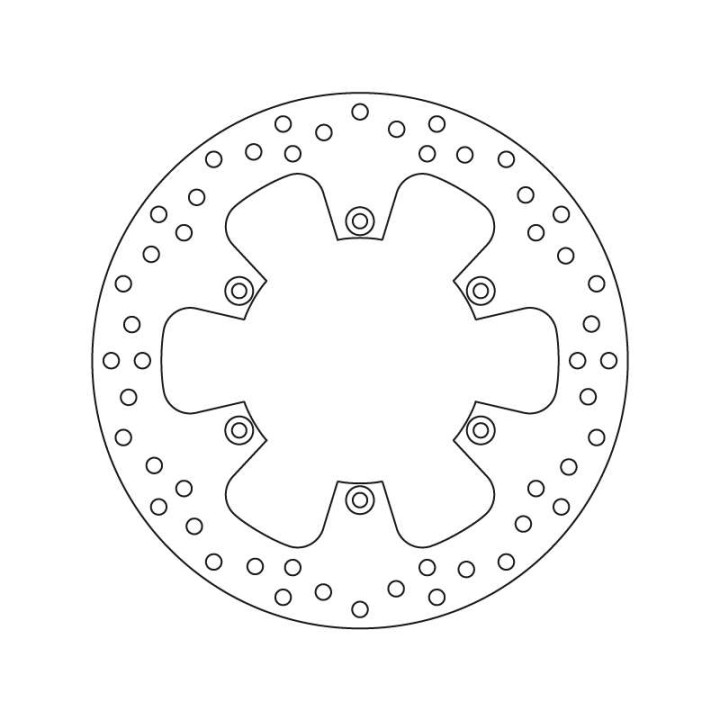 Rear brake disc Brembo Série Oro 68B407F0 KTM Adventure 950/990