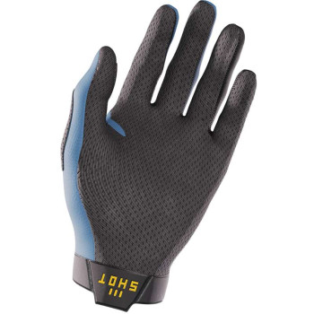 Gants moto cross Shot LITE BLUE