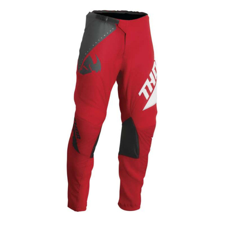 Thor YOUTH SECTOR EDGE RED/WHITE children's cross-country pants