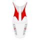 Housse de selle Bagster (2176H) Blanc/Rouge/Gris Clair/Lettres Argent Suzuki GSR600 07