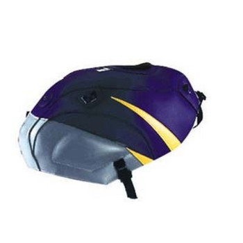 Tapis de réservoir Bagster violet fonce/acier/pointe jaune (1273H) Tapis de réservoir Bagster violet fonce/acier/pointe jaune (1273H)